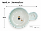 Teddy Handle Cat Bowl