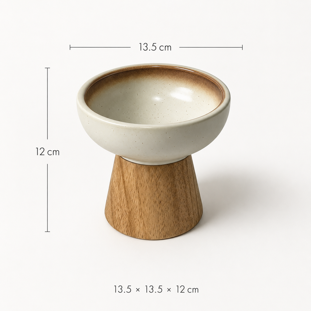 Oakstone Elevated Cat Bowl