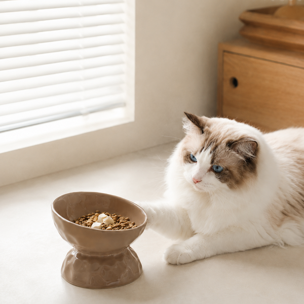 AuraFeed 15° Tilted Cat Bowl