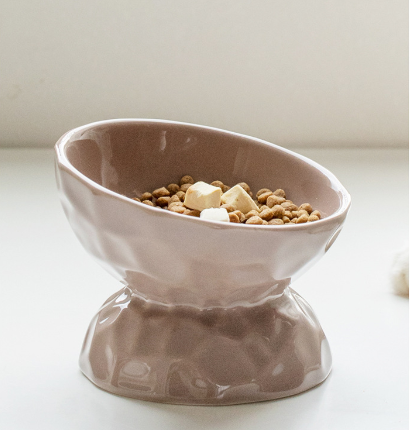 AuraFeed 15° Tilted Cat Bowl
