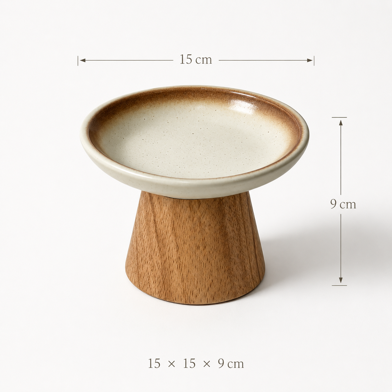 Oakstone Elevated Cat Bowl