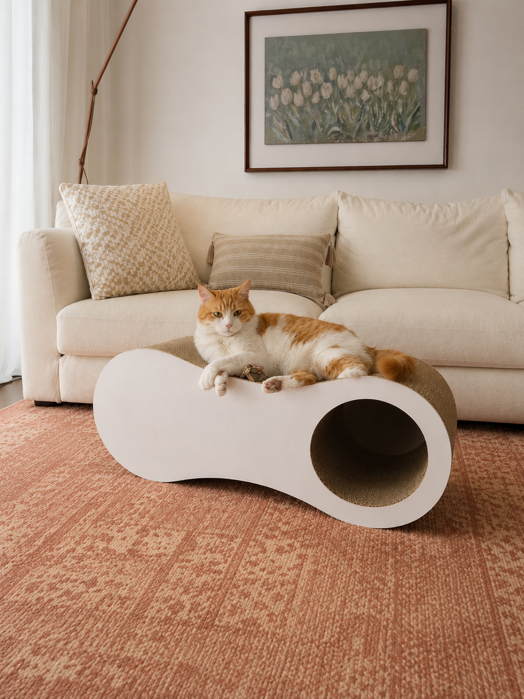 Orbit Path Cat Scratcher