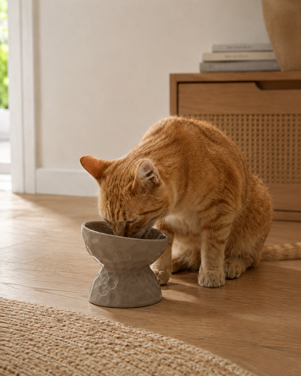 AuraFeed 15° Tilted Cat Bowl
