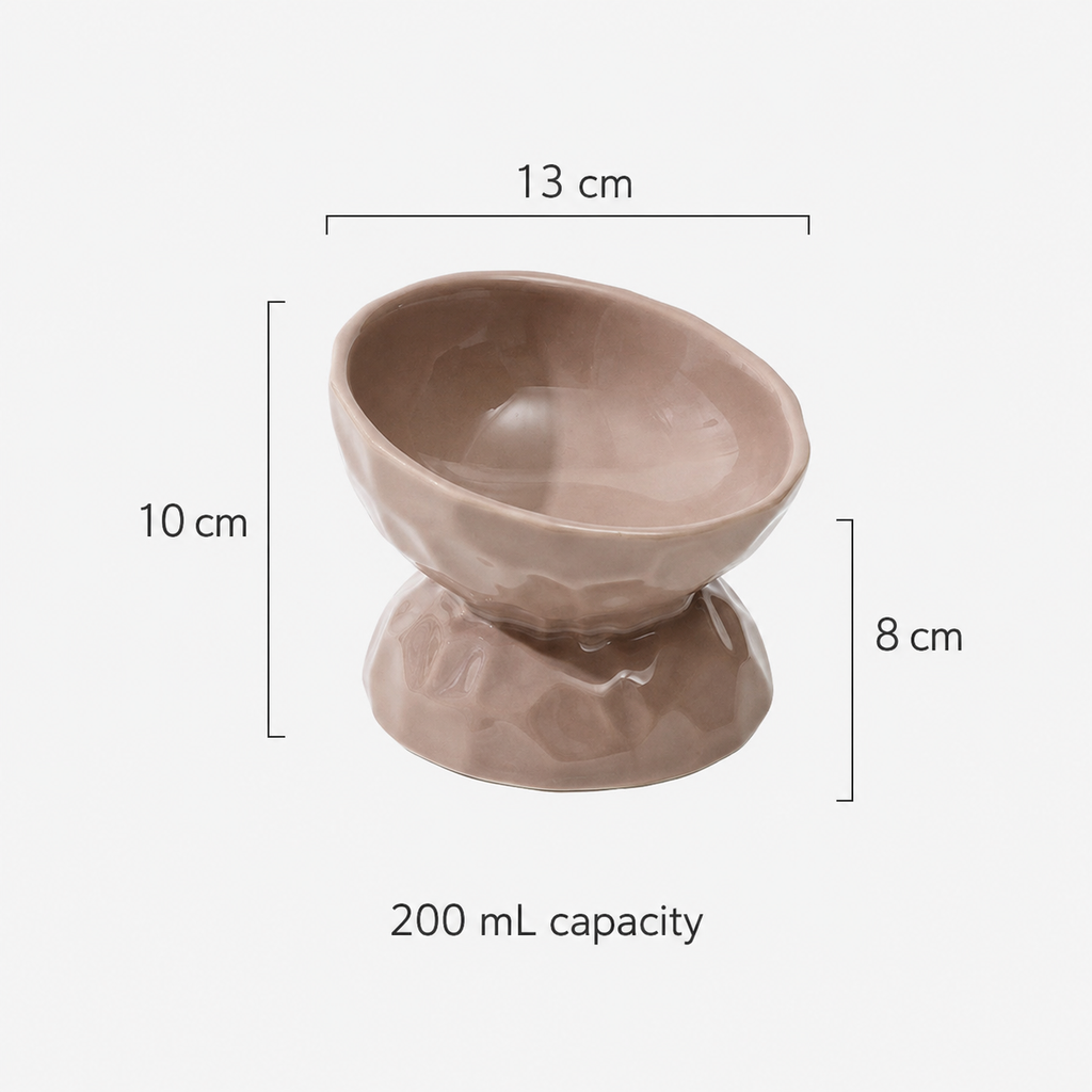 AuraFeed 15° Tilted Cat Bowl