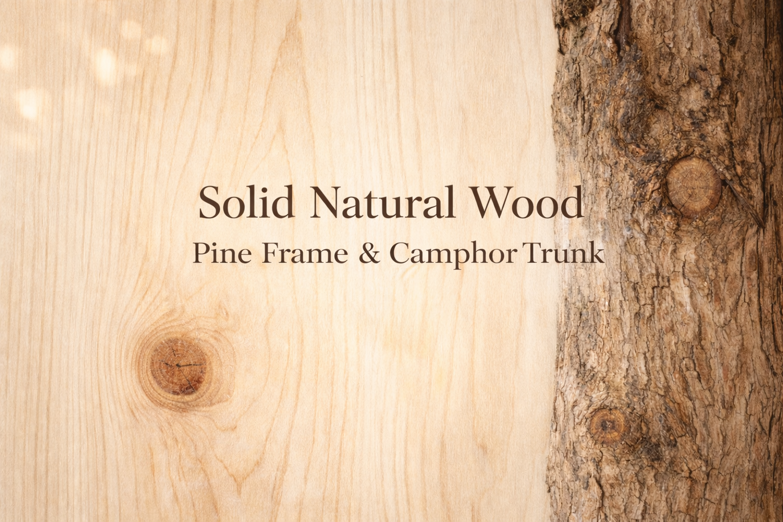 Luxury Multi-Tier Rattan Cat Tree | Natural Wood · 120cm