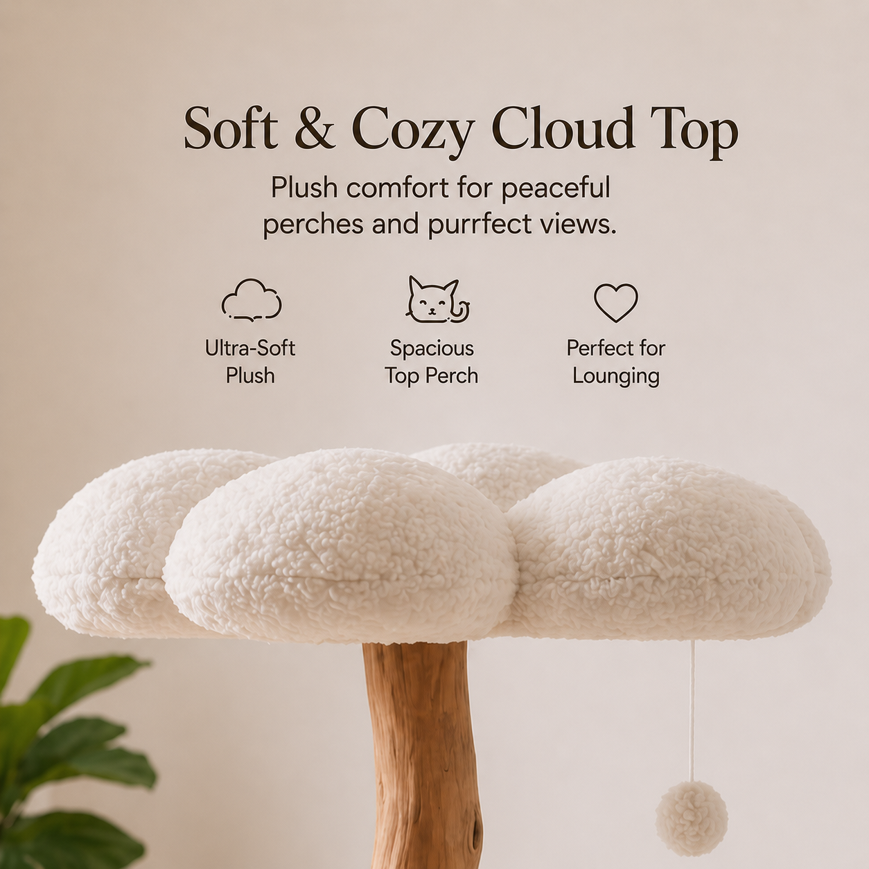 feature of wooden cat tree in Australia