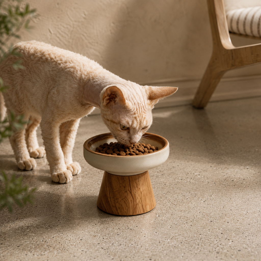 Oakstone Elevated Cat Bowl