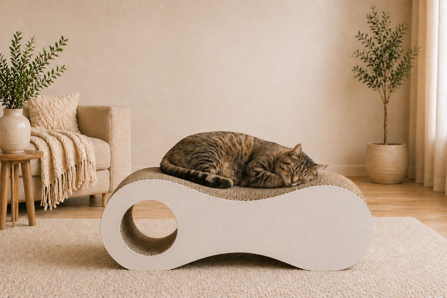 Orbit Path Cat Scratcher
