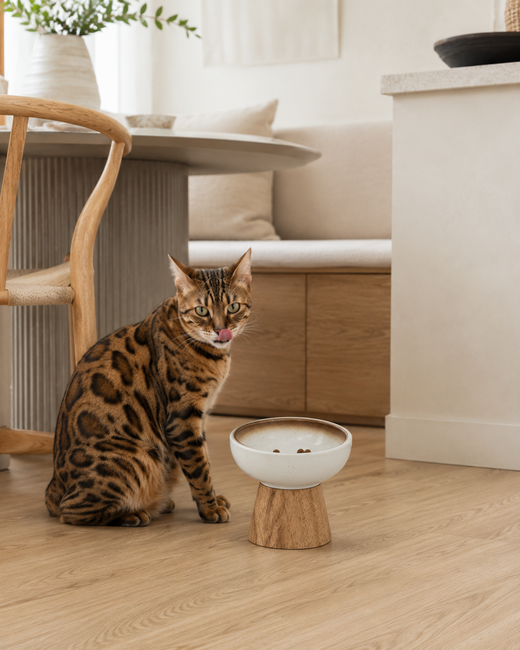 Oakstone Elevated Cat Bowl