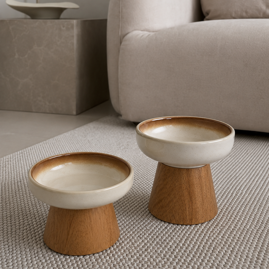 Oakstone Elevated Cat Bowl