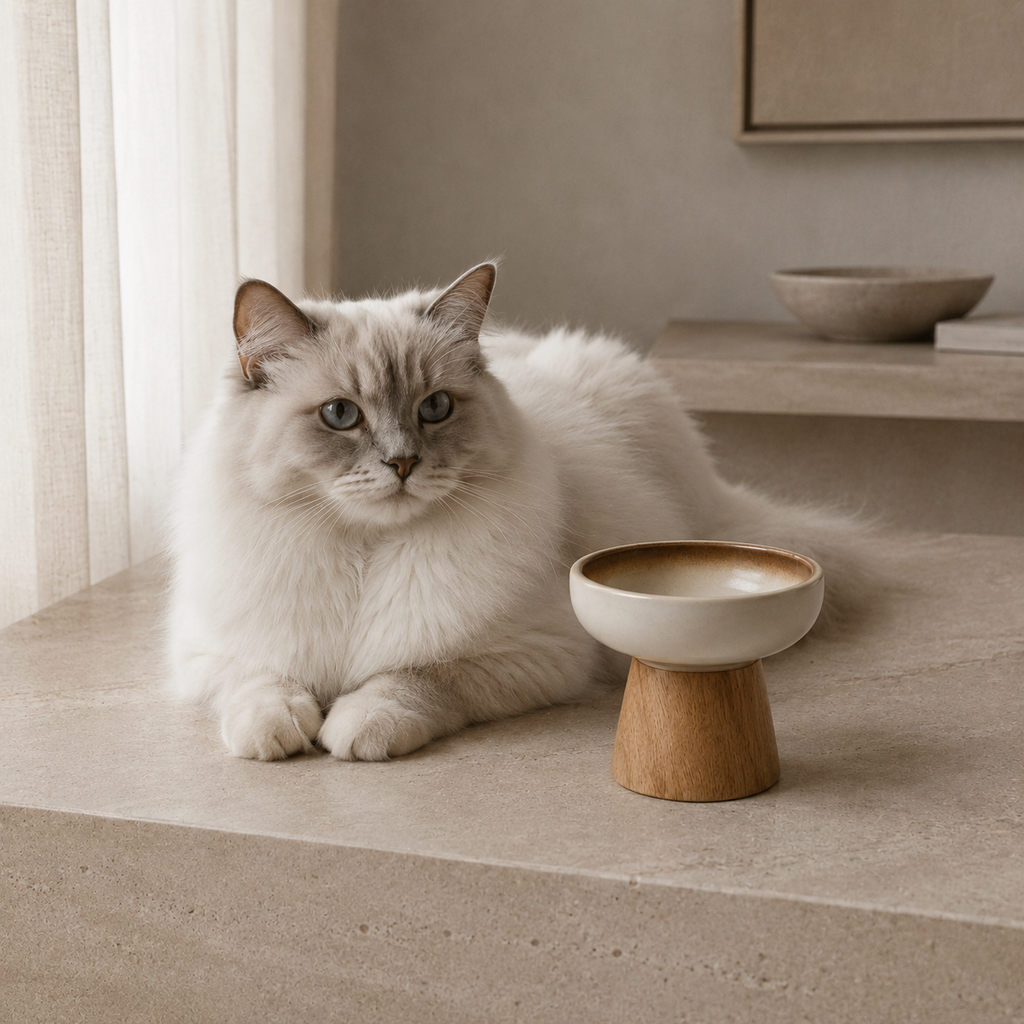 Oakstone Elevated Cat Bowl